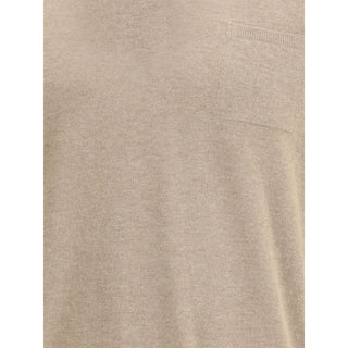 Ferragamo Beige Fleece Wool Sweatshirt