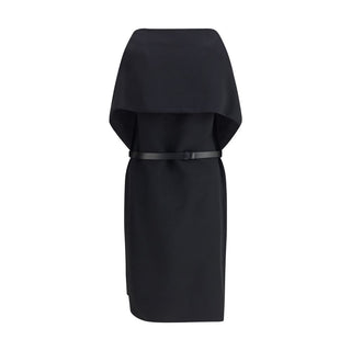 Ferragamo Black Viscose Casual Dress