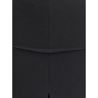 Rick Owens Black Wool Skirt