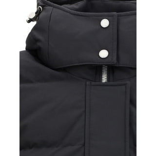 Moose Knuckles Black Recycled Polyester Coat