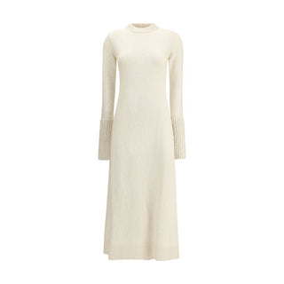 SA SU PHI White Cashmere Casual Dress