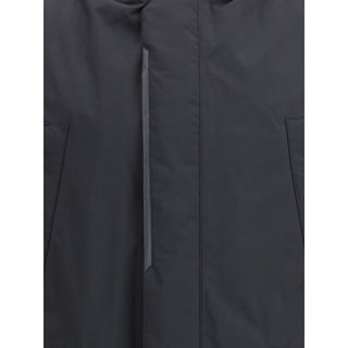 Herno Black Polyester Parka