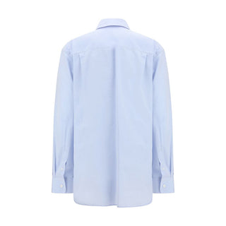 The Row Light Blue Cotton Shirt