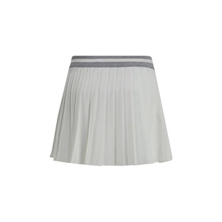 Brunello Cucinelli White Polyester Mini Skirt