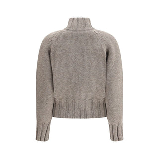 Magda Butrym Beige Cashmere Cardigan