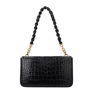 Tom Ford Black Leather Shoulder Bag
