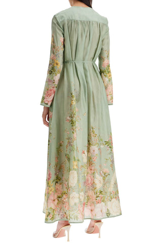 Zimmermann long waverly charmeuse