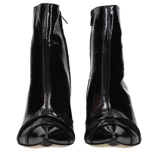 Maison Margiela Black Leather Ankle Boots