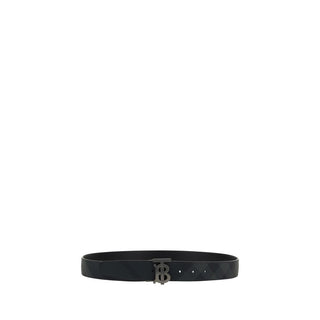 Burberry Black Calf Leather Bos Taurus Regular Belt