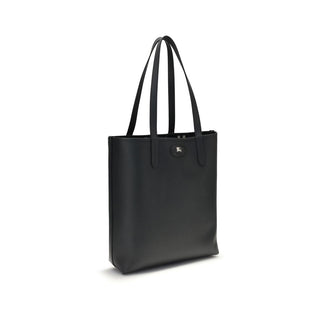 Burberry Black Calf Leather Bos Taurus Shoulder Bag