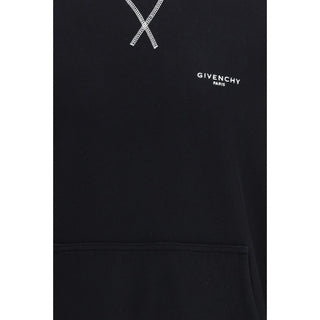 Givenchy Black Cotton Sweatshirt