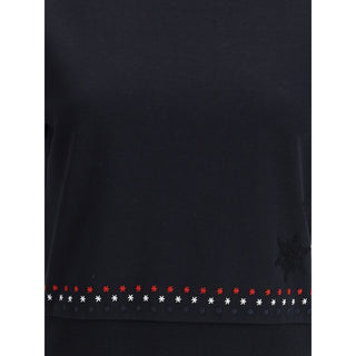 Thom Browne Black Cotton T-Shirt