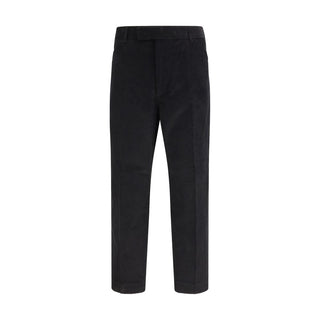 Thom Browne Black Cotton Chino Pants