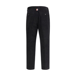 Thom Browne Black Cotton Chino Pants