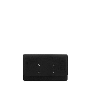 Margiela Black Calf Leather Bos Taurus Wallet