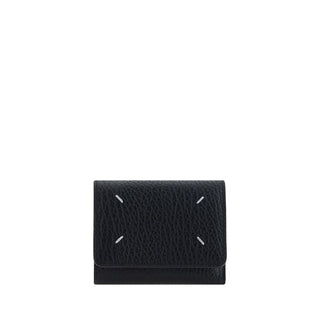Margiela Black Calf Leather Bos Taurus Wallet