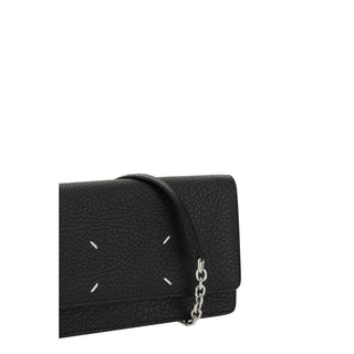 Margiela Black Calf Leather Bos Taurus Wallet