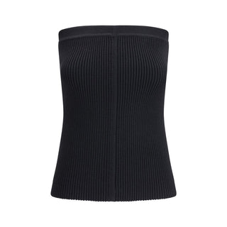 Rick Owens Black Wool Top