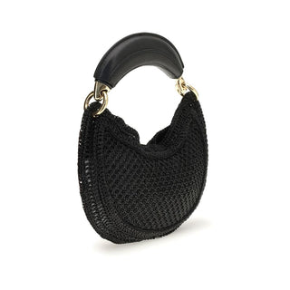 Chloé Black Viscose Shoulder Bag