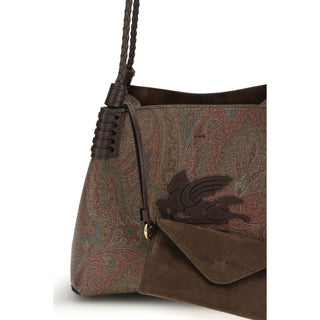 Etro Brown Pvc Shoulder Bag