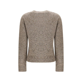 The Row Beige Cashmere Cardigan