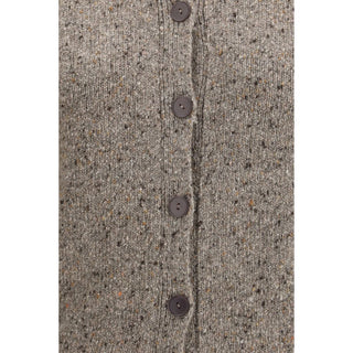 The Row Beige Cashmere Cardigan