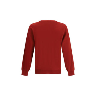Brunello Cucinelli Multicolor Fleece Wool Sweatshirt