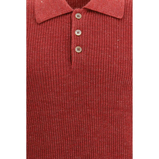 Brunello Cucinelli Multicolor Cotton Polo Shirt