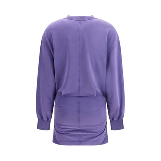 The Attico Purple Cotton Casual Dress