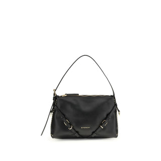 Givenchy Black Calf Leather Bos Taurus Shoulder Bag