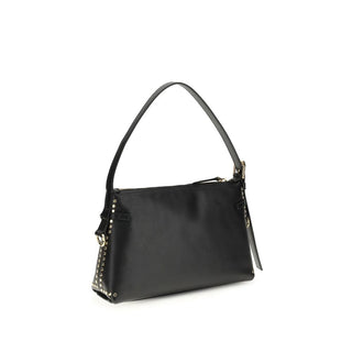 Givenchy Black Calf Leather Bos Taurus Shoulder Bag