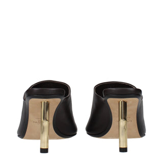 Lanvin Black Leather High Heel Pumps