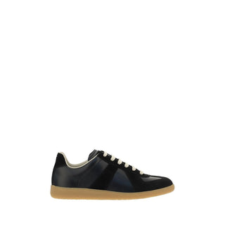 Margiela Black Rubber Low Top Sneakers