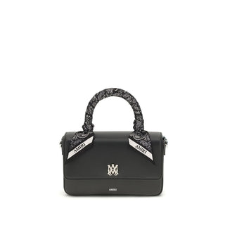 Amiri Black Calf Leather Bos Taurus Shoulder Bag