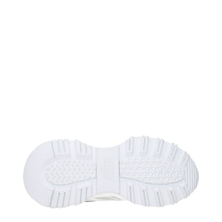 Maison Margiela White Fabric Athletic Sneakers