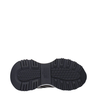 Maison Margiela Black Fabric Athletic Sneakers