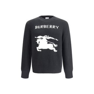 Burberry Black Wool Sweatshirt