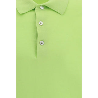 Tom Ford Bicolor Cotton Polo Shirt
