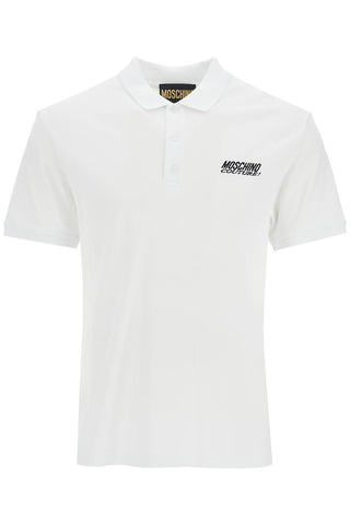 Moschino Polo Shirt With Embroidered Logo