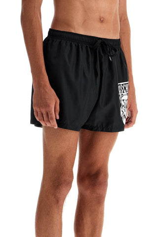 Moschino 'sea Print Boxer Shorts For