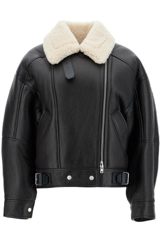 Acne Studios oversized shearling jacket