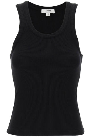 Agolde poppy ribbed tank top