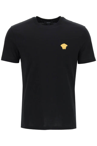 Versace medusa embroidered t-shirt