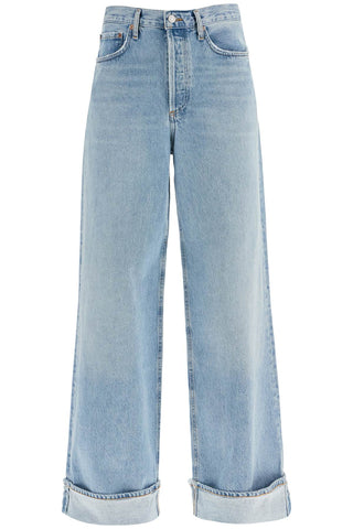 Agolde dame wide leg jeans