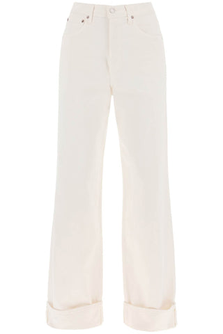 Agolde dame wide leg jeans