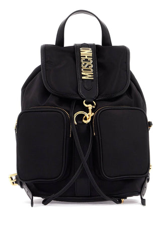 Moschino "backpack With Metal Lettering