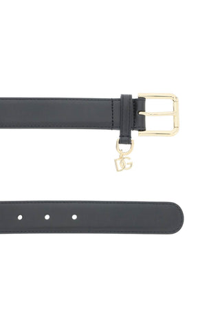 Dolce & Gabbana belt with charm logo