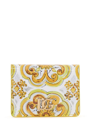 Dolce & Gabbana Continental 3.5 Wallet With