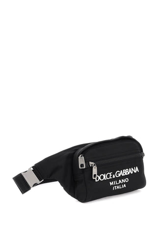 Dolce & Gabbana nylon beltpack bag with logo