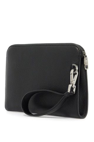 Dolce & Gabbana "embossed leather media pouch